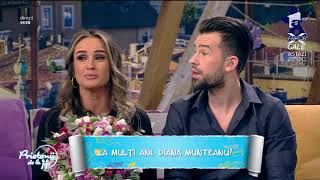 Diana Munteanu, Surprinsă De Ristei De Ziua Ei Mulți Ani Trăiască, Țușca Să Trăiacă