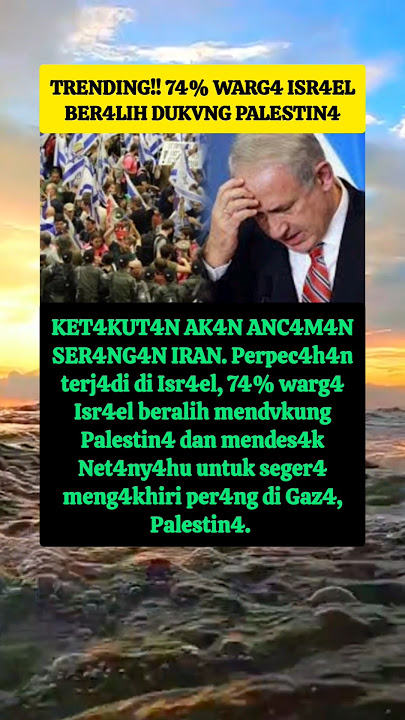 Trending Warga Isr4el Ber4lih Dukungaan #trending #beritaterkini #iranvsisrael