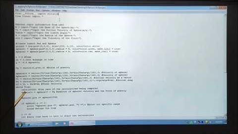 University Physics Vpython Projectile Motion Project