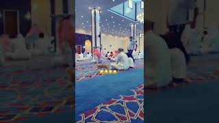 Cat's domineering entry into the mosque during juma