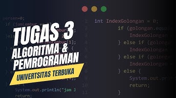 Tugas 3 Algoritma dan Pemrograman : Operator, IF, dan Array