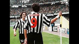 F.INZAGHI:tutti i gol di SuperPippo nella Juve (1998-2001)
