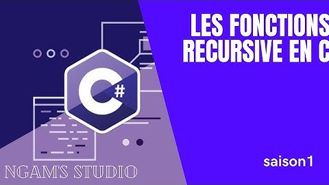 Fonction recursive en c #langagec  #programmation #fonction #apprendre #fonction recursive