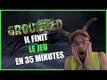 Il finit le jeu grounded en 35 minutes speed run