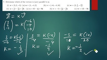 parallel vectors and practical examples by harmtedy