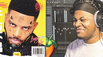 Making CRAZY Beats for Bryson Tiller! | FL Studio 21 Tutorial