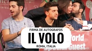 Il Volo front row in Roma - primera fila en Roma | Poli Arias