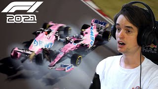 TEAMGENOOT CRASHT MIJ VAN DE BAAN! - F1 2021 Braking Point #3