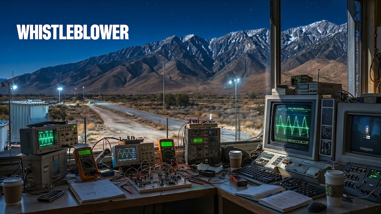 THE WHISTLEBLOWER: SR-71 Blackbird — Nevada Test Site | Cinematic Sci-Fi Ambience (Day & Night) 4K
