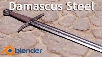 Next Level Swords! - Create A Damascus Steel Material In Blender