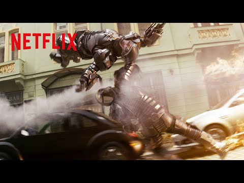 加速装置付きハイパー・スーツでパリ市街地を大激走 | G.I.ジョー | Netflix Japan