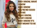 Selena Gomez and The Scene - My Dilemma 2.0 Lyrics
