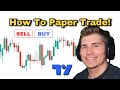 How To PAPER TRADE On TradingView! *Ultimate Guide For Beginners*