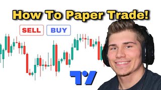 How To PAPER TRADE On TradingView! *Beginner Guide*