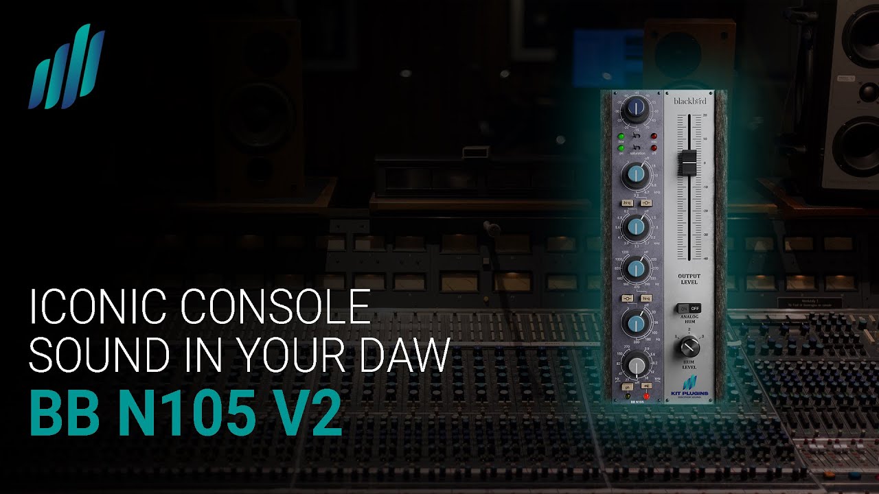 Blackbird N105 V2 Channel Strip | Iconic Analog Console Tone in Your DAW ⚡️