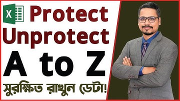 How to Protect or Unprotect Excel Cell or Sheet or Workbook in Excel? Excel Tutorial 2022