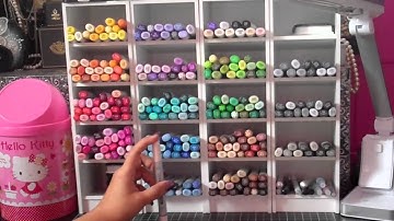 Copic Storage Cubbies