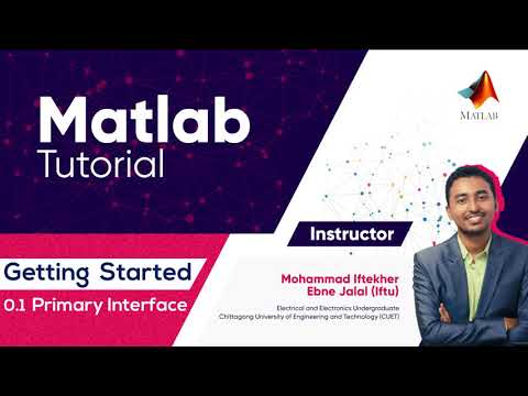 0.1 Primary Interface of Matlab | বাংলা ম্যাটল্যাব টিউটোরিয়াল | Bangla Matlab Tutorial for Beginners
