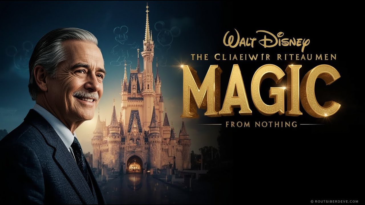 "Walt Disney" The Man Who Created Magic from Nothing | Legacy Series | The Legacy Stories