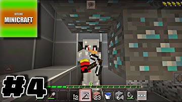 MiniCraft Offline Survival Gameplay Walkthrough Part 4 -  How To Find Diamonds