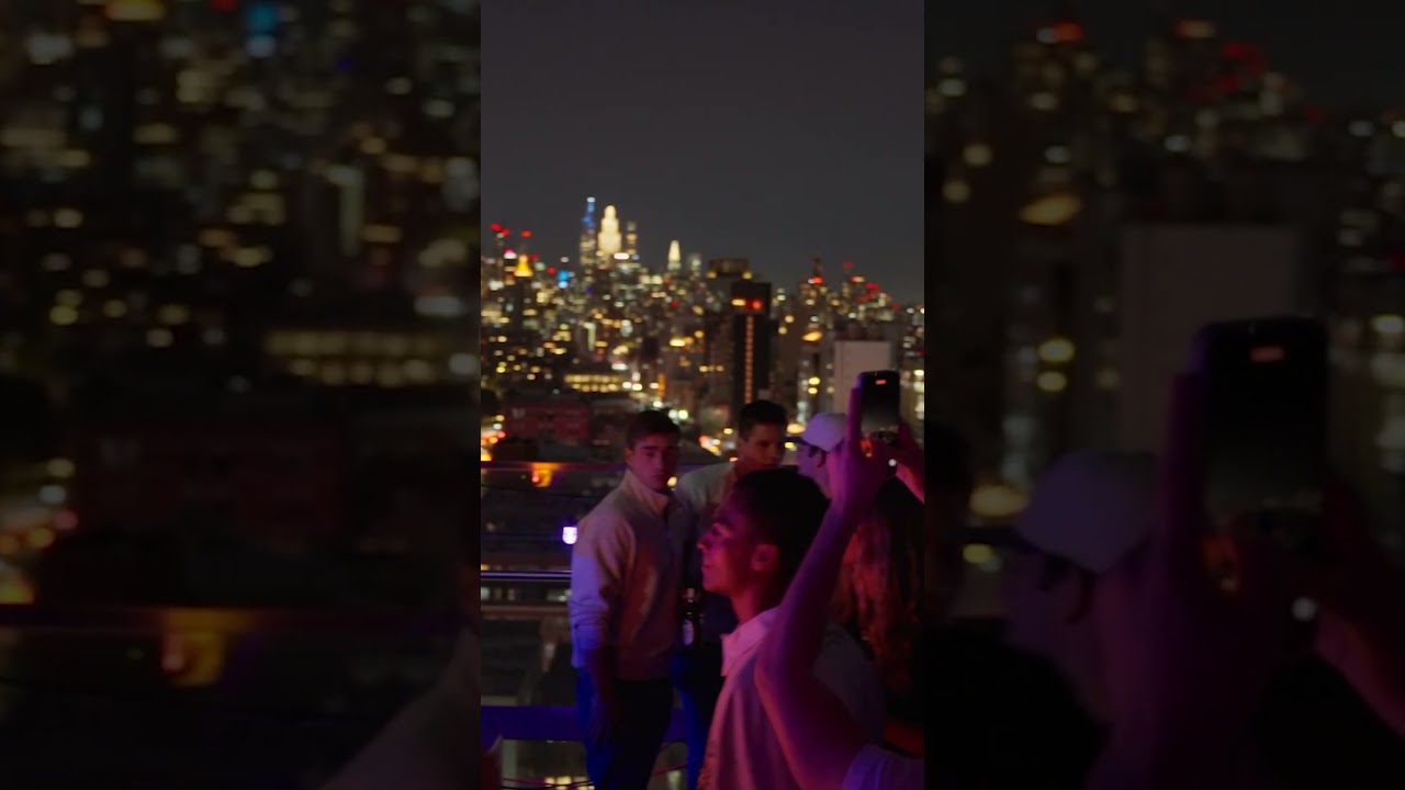 Pure vibes on the roof