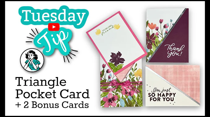 Triangle Pocket Card Tutorial: How To Make WOW Gre...