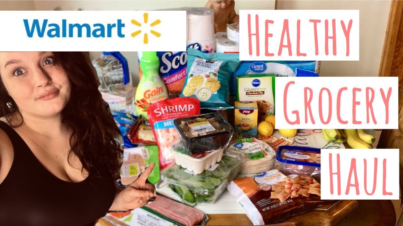 HEALTHY 🍋 Walmart Grocery Haul | Jillian Michaels Detox Recipe - YouTube