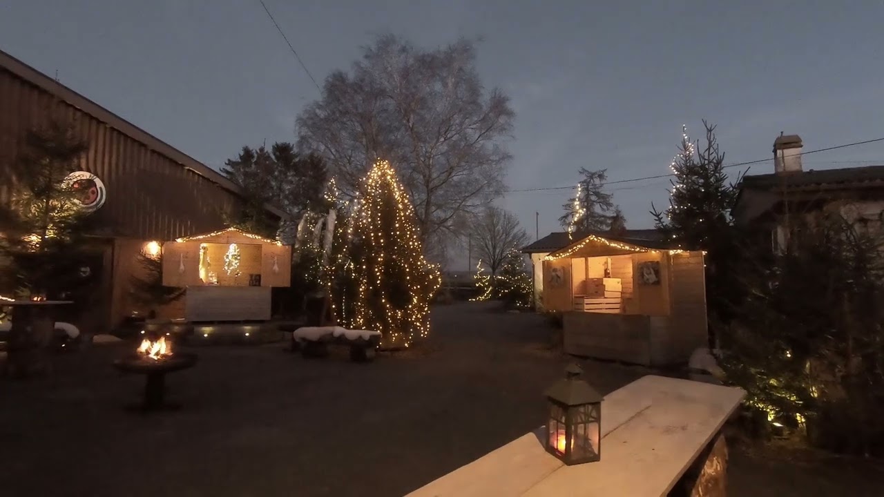 Winterzauber auf dem Römerhof