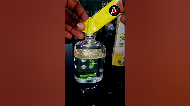 Magic Hand wash