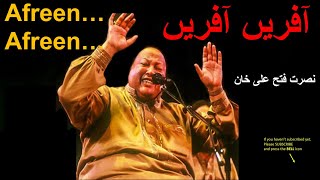 Afreen Afreen original by NFAK - Nusrat Fateh Ali Khan - Best Ghazal Super Hit