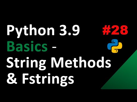 Python 3.9: String