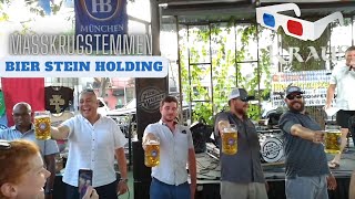 Krause Cafe - Men&#39;s Masskrugstemmen Bier Stein Holding Contest in 3D