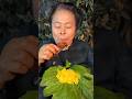 Traditional Chinese Yellow Sticky Rice with Flowers | Ancient #youtubeshorts