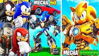 Sonic wordt geüpgraded naar Super Mecha Sonic!