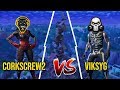 corkscrew2 vs ViksyG - Build Battles / Playground mode - Fortnite