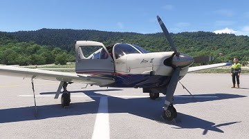 First look at the JustFlight Piper PA-28R Arrow III in Flight Simulator 2024