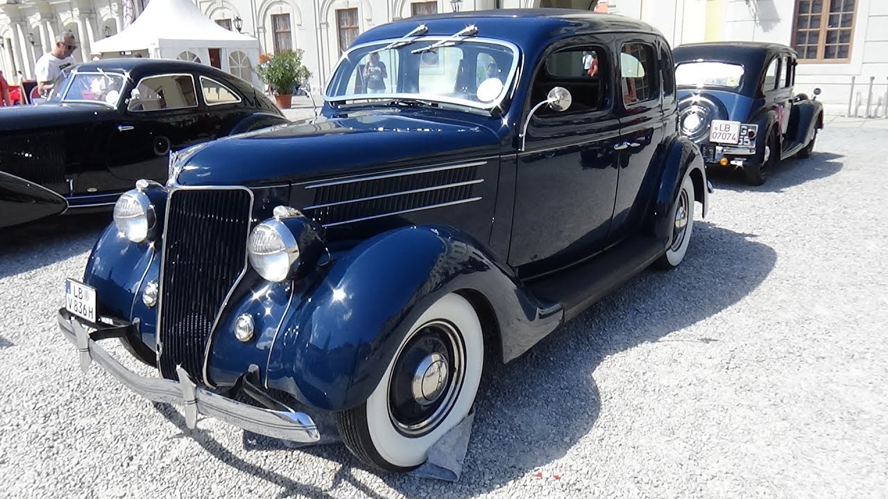 1936 Ford V8 Model 68 Exterior And Interir Retro Classics Meets Barock Ludwigsburg 17 Youtube