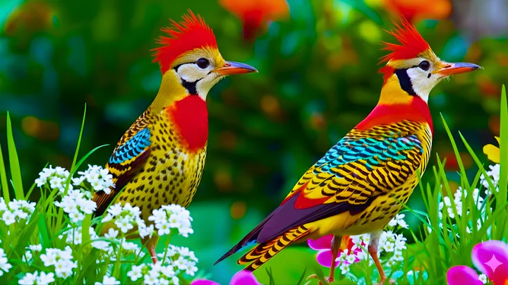 Relaxing Forest Sounds | Birds Chirping and Soft Background Music