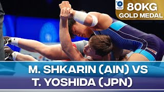 Gold Medal • GR 80Kg • Mikhail SHKARIN (AIN) vs. Taizo YOSHIDA (JPN)