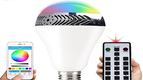 InaRock Bluetooth Smart LED Light Bulb and Speaker Review