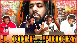 J. Cole - Pricey (Official Audio) | Reaction