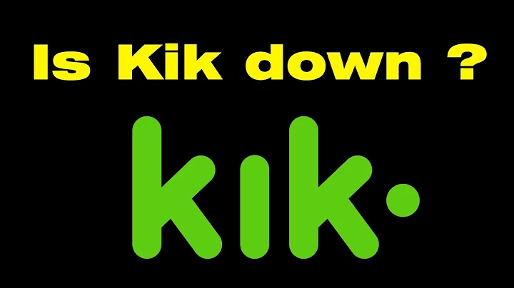 Kik not receiving messages, Is Kik down