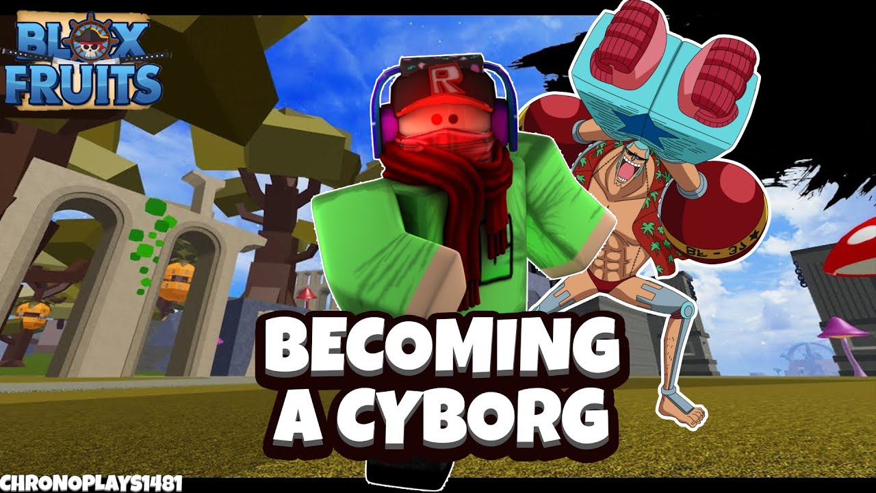 I finally got cyborg and its v3 version!! : r/bloxfruits