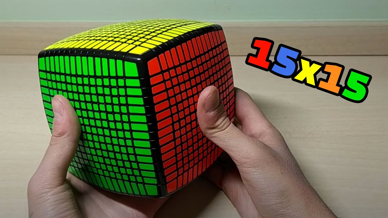 Cubo De Rubik 15x15 Terminando de resolver el cubo 15x15 - YouTube