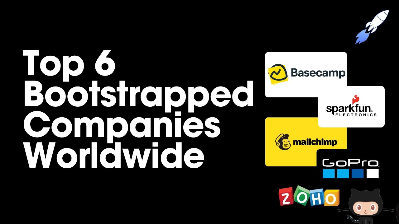 Bootstrapped Startups: The Top 6 Unfunded Success Stories - YouTube