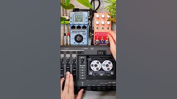 Chase Bliss Audio MOOD + ZOOM MS70CDR + Tape Loop｜Ambient, Soundscape, Experimental Music　#shorts