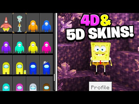 Bedrock Edition) A 4D skin editor! – Minecraft Feedback