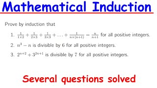 Principle Of Mathematical Induction  - PMI Practice Problems