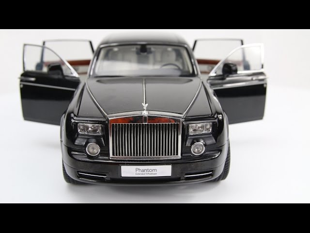 Rolls-Royce Phantom Extended Wheelbase 1/18 Kyosho - unbox and review -  YouTube