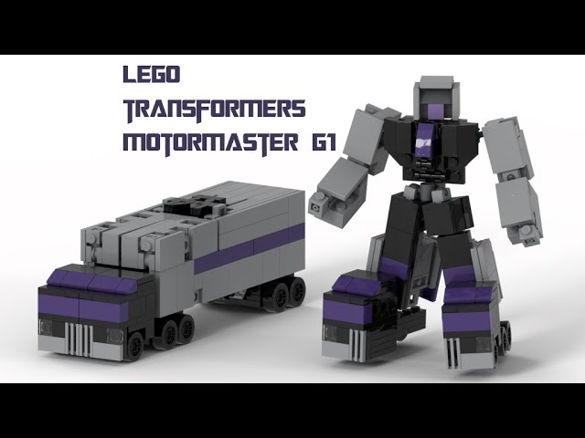 LEGO TRANSFORMERS Motormaster G1 By BX Brix - YouTube